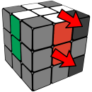 solve cube white corners